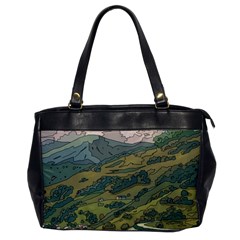 Anime Scenery Drawing Sky Landscape Cloud Cartoon Oversize Office Handbag by Sarkoni