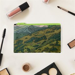 Anime Scenery Drawing Sky Landscape Cloud Cartoon Cosmetic Bag (xs) by Sarkoni