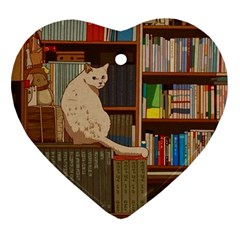 Library Aesthetic Ornament (heart)