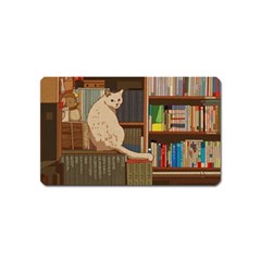 Library Aesthetic Magnet (name Card) by Sarkoni