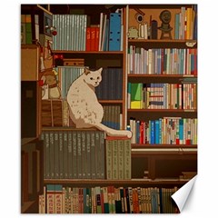 Library Aesthetic Canvas 8  X 10  by Sarkoni