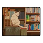 Library Aesthetic Fleece Blanket (Small) 50 x40  Blanket Front