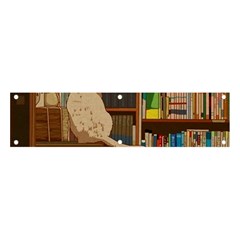 Library Aesthetic Banner And Sign 4  X 1  by Sarkoni