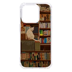 Library Aesthetic Iphone 14 Pro Tpu Uv Print Case