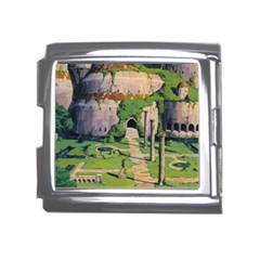 Painting Scenery Mega Link Italian Charm (18mm) by Sarkoni