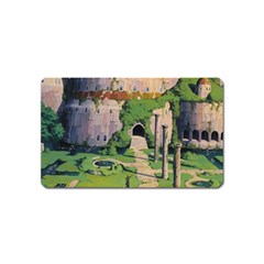 Painting Scenery Magnet (name Card) by Sarkoni