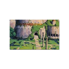 Painting Scenery Sticker Rectangular (100 Pack) by Sarkoni