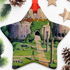 Painting Scenery Star Ornament (two Sides) by Sarkoni