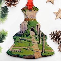 Painting Scenery Ornament (christmas Tree)  by Sarkoni