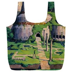 Painting Scenery Full Print Recycle Bag (xxl) by Sarkoni