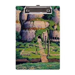 Painting Scenery A5 Acrylic Clipboard by Sarkoni