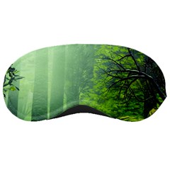 Trees Forest Artwork Nature Beautiful Landscape Sleep Mask by Sarkoni