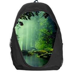 Trees Forest Artwork Nature Beautiful Landscape Backpack Bag by Sarkoni