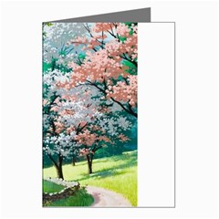 Anime Scenery Landscape Greeting Cards (pkg Of 8) by Sarkoni