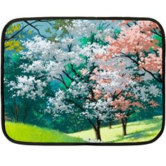 Anime Scenery Landscape Fleece Blanket (mini) by Sarkoni