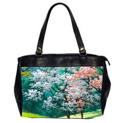 Anime Scenery Landscape Oversize Office Handbag (2 Sides) by Sarkoni