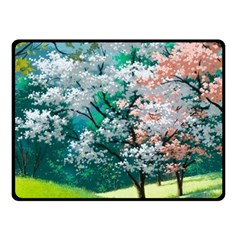 Anime Scenery Landscape Fleece Blanket (small) by Sarkoni