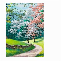 Anime Scenery Landscape Large Garden Flag (two Sides) by Sarkoni