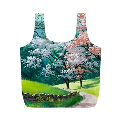 Anime Scenery Landscape Full Print Recycle Bag (m) by Sarkoni