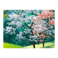 Anime Scenery Landscape Two Sides Premium Plush Fleece Blanket (mini)