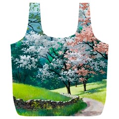 Anime Scenery Landscape Full Print Recycle Bag (xxl) by Sarkoni