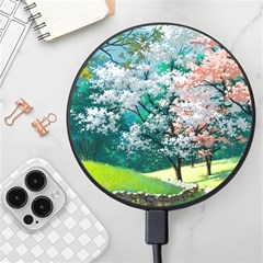 Anime Scenery Landscape Wireless Fast Charger(black) by Sarkoni