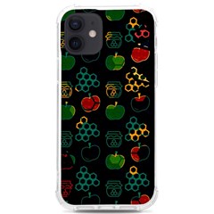 Apples Honey Honeycombs Pattern iPhone 12/12 Pro TPU UV Print Case