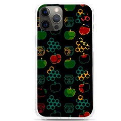 Apples Honey Honeycombs Pattern iPhone 12 Pro max TPU UV Print Case