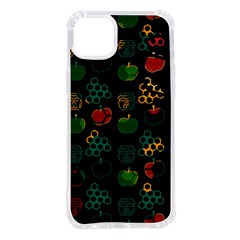 Apples Honey Honeycombs Pattern Iphone 14 Plus Tpu Uv Print Case