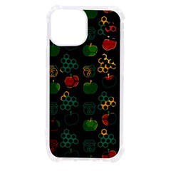 Apples Honey Honeycombs Pattern Iphone 13 Mini Tpu Uv Print Case by Sarkoni