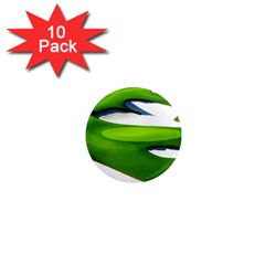 Golf Course Par Green 1  Mini Magnet (10 Pack)  by Sarkoni