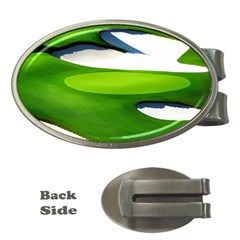 Golf Course Par Green Money Clips (oval)  by Sarkoni