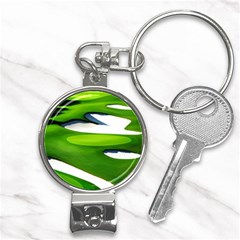 Golf Course Par Green Nail Clippers Key Chain by Sarkoni