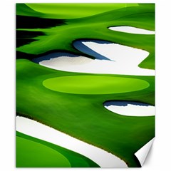 Golf Course Par Green Canvas 20  X 24  by Sarkoni