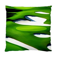 Golf Course Par Green Standard Cushion Case (two Sides) by Sarkoni