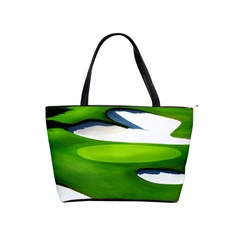 Golf Course Par Green Classic Shoulder Handbag by Sarkoni