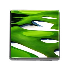 Golf Course Par Green Memory Card Reader (square 5 Slot) by Sarkoni