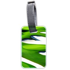 Golf Course Par Green Luggage Tag (two Sides) by Sarkoni