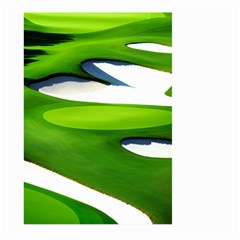 Golf Course Par Green Large Garden Flag (two Sides) by Sarkoni