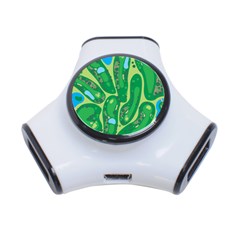 Golf Course Par Golf Course Green 3-port Usb Hub by Sarkoni