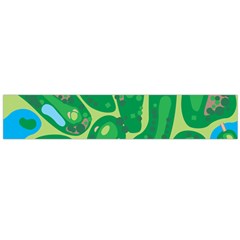 Golf Course Par Golf Course Green Large Premium Plush Fleece Scarf  by Sarkoni