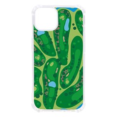 Golf Course Par Golf Course Green Iphone 13 Tpu Uv Print Case by Sarkoni