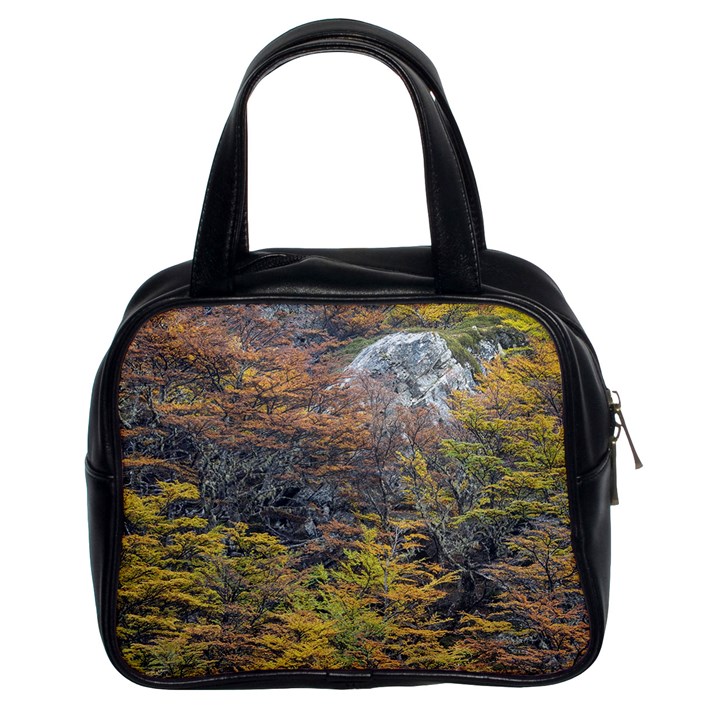 Wilderness Palette, Tierra Del Fuego Forest Landscape, Argentina Classic Handbag (Two Sides)