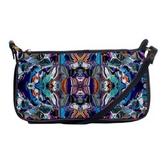  Over The Delta  Shoulder Clutch Bag by kaleidomarblingart