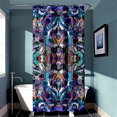  Over The Delta  Shower Curtain 36  X 72  (stall)  by kaleidomarblingart