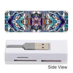  Over The Delta  Memory Card Reader (stick) by kaleidomarblingart