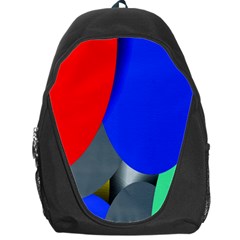 Abstract Circles, Art, Colorful, Colors, Desenho, Modern Backpack Bag by nateshop