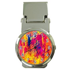 Abstract Design Calorful Money Clip Watches by nateshop