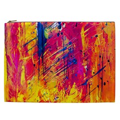 Abstract Design Calorful Cosmetic Bag (XXL)