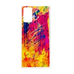 Abstract Design Calorful Samsung Galaxy Note 20 Tpu Uv Case by nateshop